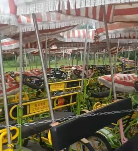 鄭州牟山濕地公園自行車租賃收費系統